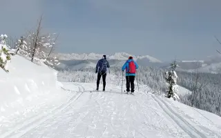 Prvý priestor pre bežkárov na Čertovici - zázemie na horách