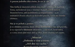 Podporte vydanie knihy - Mŕtvy otec - Celospoločenská téma Otec v práve