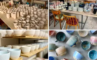 Wild poppy ceramics | Podpor kúpu šnekovacieho lisu na recykláciu hliny