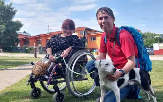 Saška chce pracovať. S pohonom to pôjde ľahšie. Saška chce pracovať. S pohonom to pôjde ľahšie.