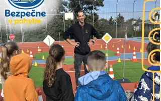 Pomôžte nám dostať projekt "Bezpečne v pohybe" k žiakom po celom Slovensku