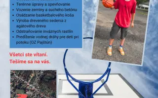 🏀 Borinka si buduje ihrisko snov – pomôžte nám ho dokončiť!