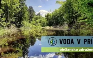 Vytvorme Ťahanovske jazierka na zadržiavanie daždovej vody