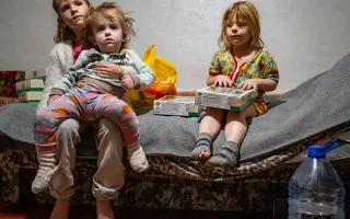 Pošli Vianoce deťom do ostreľovaného mesta