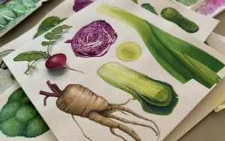 Kniha "Maľovaná zelenina" | ukážme deťom skutočnú zeleninu :)