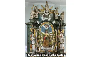 Zachráňme hlavný oltár v kostole sv. Kataríny v Pribyline