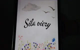 Pomohli ste Natálii vydať knihu Sila viery