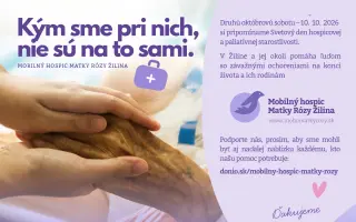 Udržme v mobilnom hospici stabilný tím profesionálov