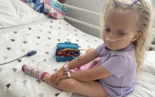 Pomôžme malej bojovníčke Larke