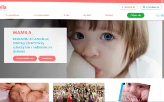 Podporte MAMILU a nové AI vyhľadávanie pre spoľahlivú pomoc pri dojčení
