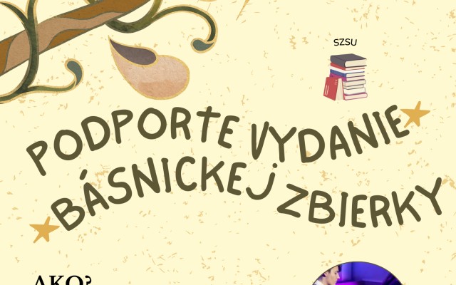 Podporte vydanie básnickej zbierky ,,Spočítaj mi môj dážď."