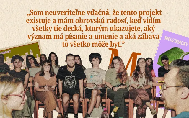 Zachráňme Letnú školu literatúry Medziriadky