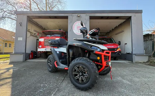 Pomôžme tým, ktorí pomáhajú nám. Darujme dobrovoľným hasičom štvorkolky.