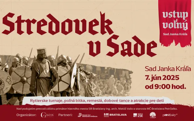 Podporte Stredovek v Sade 2025