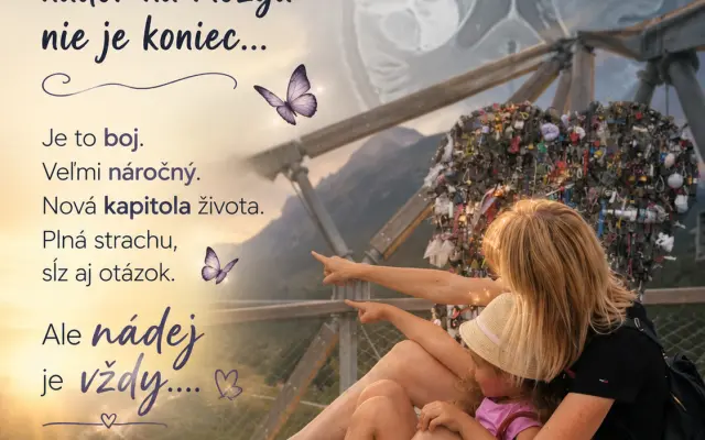 Pomôžte mi získať šancu na liečbu v zahraničí a poraziť nádory na mozgu