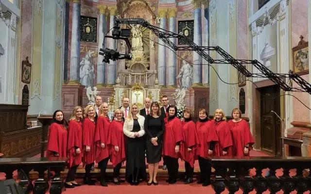 Cesta speváckeho zboru Sancta Maria do Ríma
