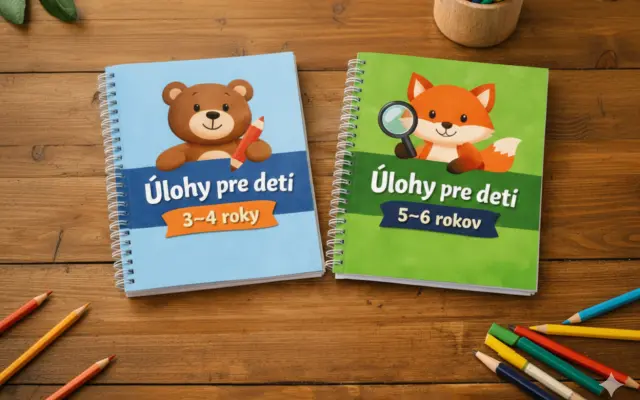 Pracovné zošity pre deti, ktoré dávajú zmysel – pomôžte ich vytlačiť