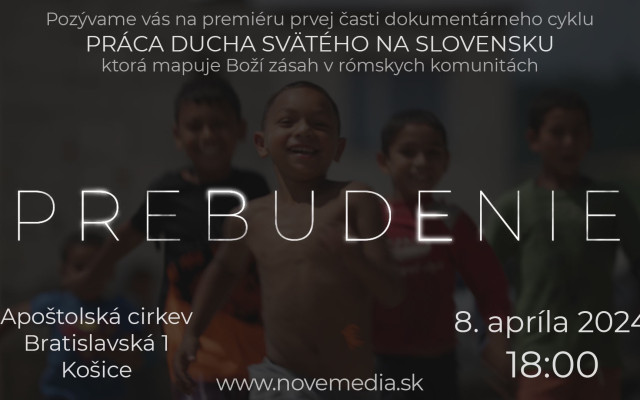 Podporte nakrútenie dokumentárnych filmov “Práca Ducha Svätého na Slovensku”