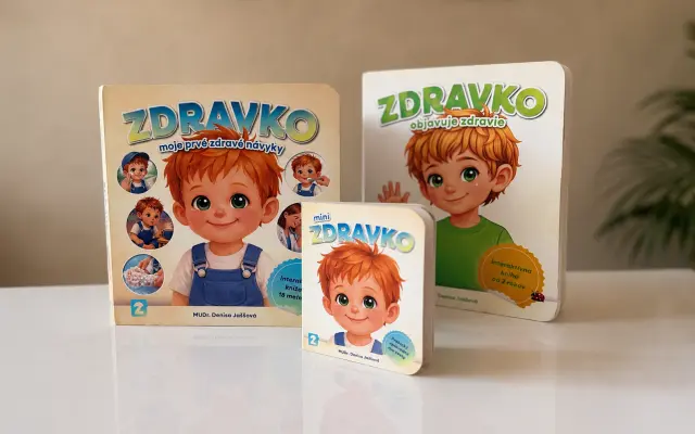 Zdravko | získajte prvé detské knižky o zdraví od pediatričky