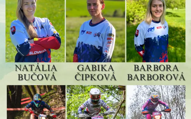 Podporte SLOVENSKÝ tím ŽIEN na motocyklovej olympiáde ISDE