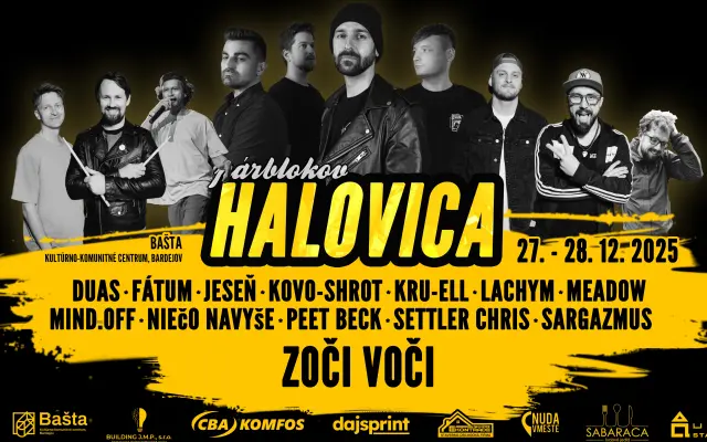 Podporte Halovicu 2025 | Spoločne oživme vianočnú hudobnú tradíciu Bardejova