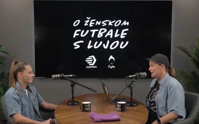 Podcast "O ženskom futbale s Lujou". Pomôžte nám pokračovať.
