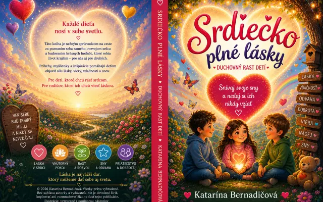Podporte vydanie detskej knihy Srdiečko plné lásky