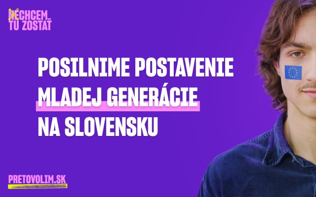 Posilnime postavenia mladej generácie Slovenska