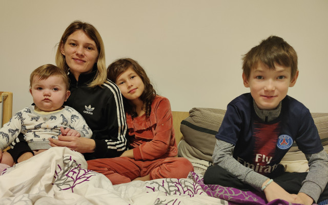 Podporme Anastasiu z Ukrajiny s jej tromi deťmi