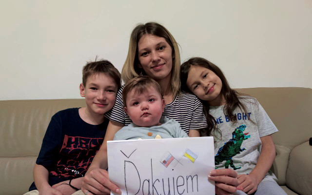 Podporme Anastasiu z Ukrajiny s jej tromi deťmi