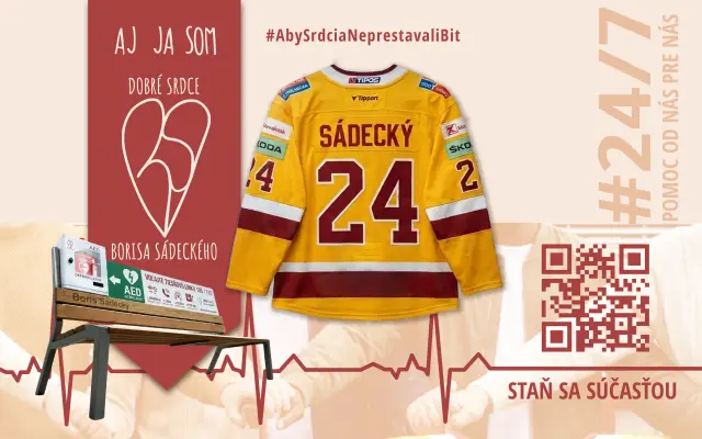 Vráťme spolu Borisovu 24-ku ako dar pre všetkých. Aby srdcia neprestávali biť.