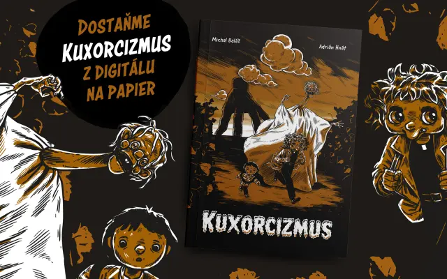 Slovenské Sin City? Prichádza komiks KUXORCIZMUS s Kukom, Drobčekom & Raťafákom