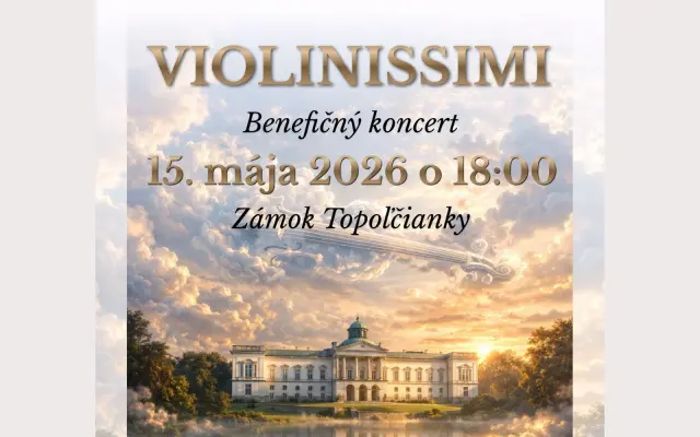 Benefičný koncert Violinissimi – keď hudba stavia vnútornú silu