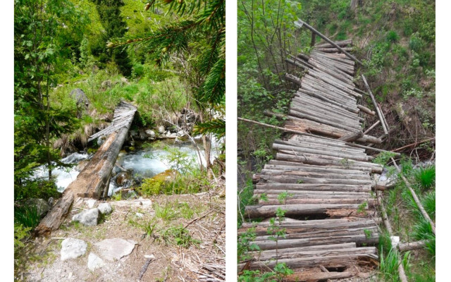 Pomôž nám s opravou turistických mostíkov v Západných Tatrách