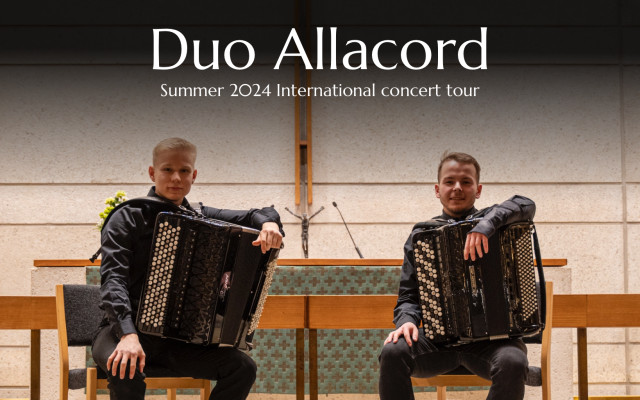 Podpor turné mladých akordeonistov (Support the tour of young accordionists)