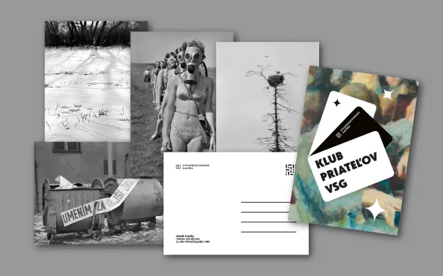 4 pohľadnice s fotografiami Zdeněka Smieška + členstvo v Klube priateľov