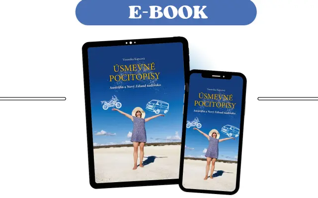 E-BOOK Úsmevné pocitopisy – Austrália a Nový Zéland nadivoko