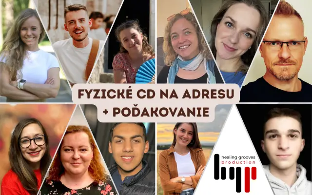 Fyzické CD na adresu + poďakovanie