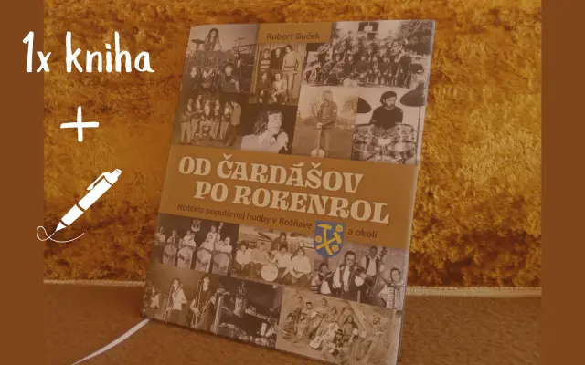 1x kniha aj s podpisom a venovaním autora