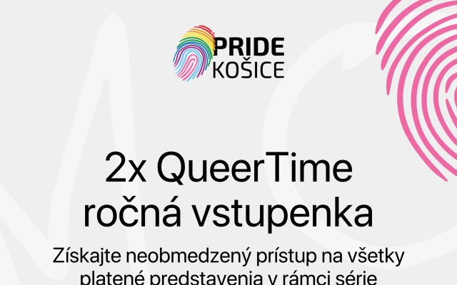 2x QueerTime ročná vstupenka