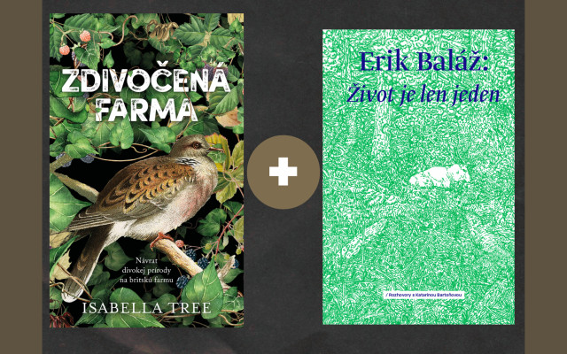 Zdivočená farma + kniha Erika Baláža