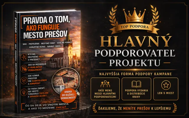 Hlavný podporovateľ projektu