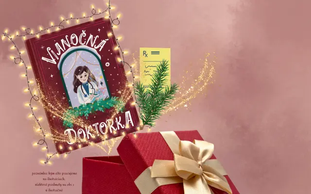 💌 Kniha Vianočná doktorka s osobným listom od doktorky Lujzy v darčekovom balení