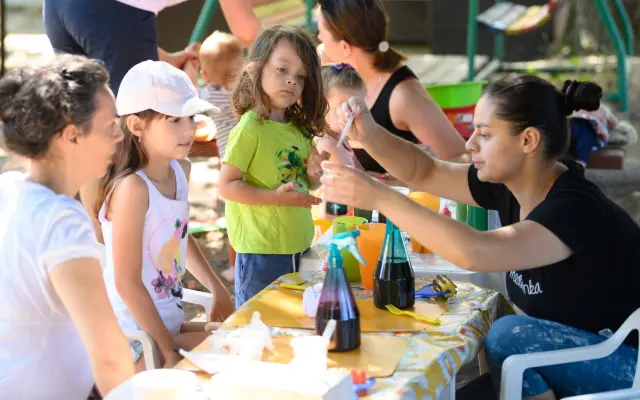 nechcem nič, chcem len podporiť projekt čítania v materských centrách
