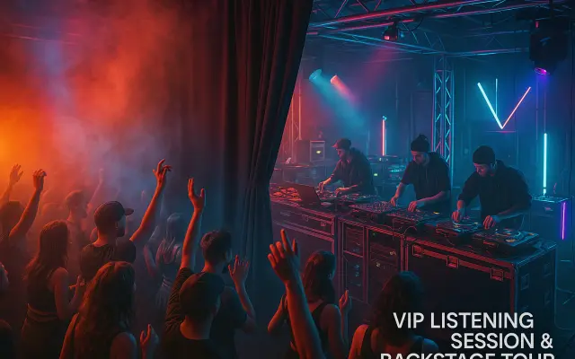 👑 VIP Listening Session & Backstage Access