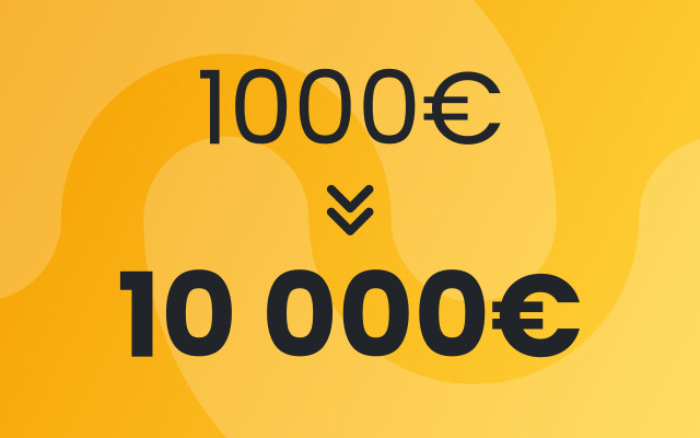 PATRÓN projektu: 1000 € = 10 000 € kreditu na Službo + Darčeky