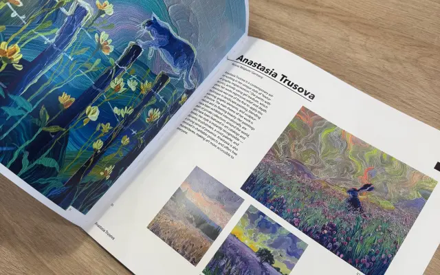 Kniha BOOK WITH .ART + pozvánka na vernisáž a krst knihy - Bratislava (október 2025)