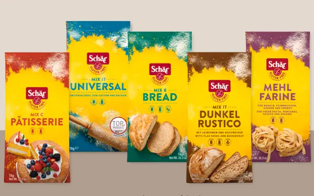 Bezlepkový balíček - získajte knihu Malou vidličkou 2  a praktický balíček – s múkou, strúhankou a ďalšími ingredienciami.