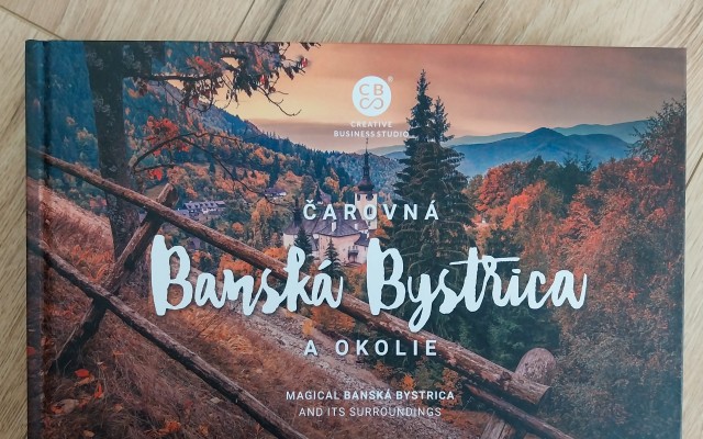 1 x kniha Čarovná Banská Bystrica a okolie