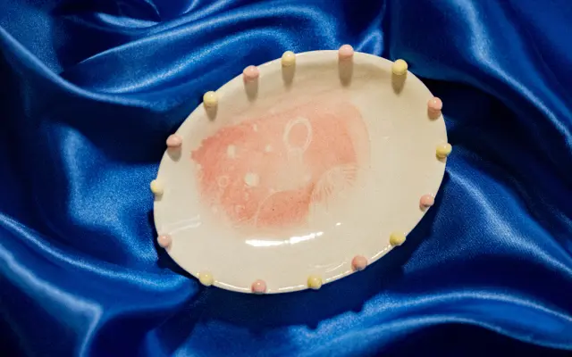 Porcelánový tanierik KRAJINA I.